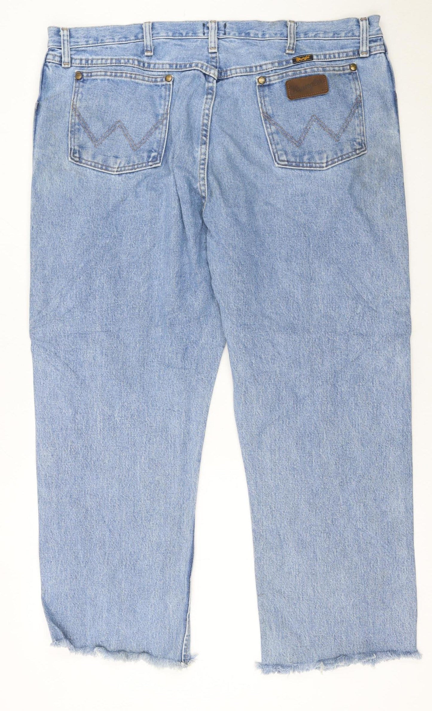 Wrangler Women Blue Straight Leg Vintage Denim Jeans Size 20