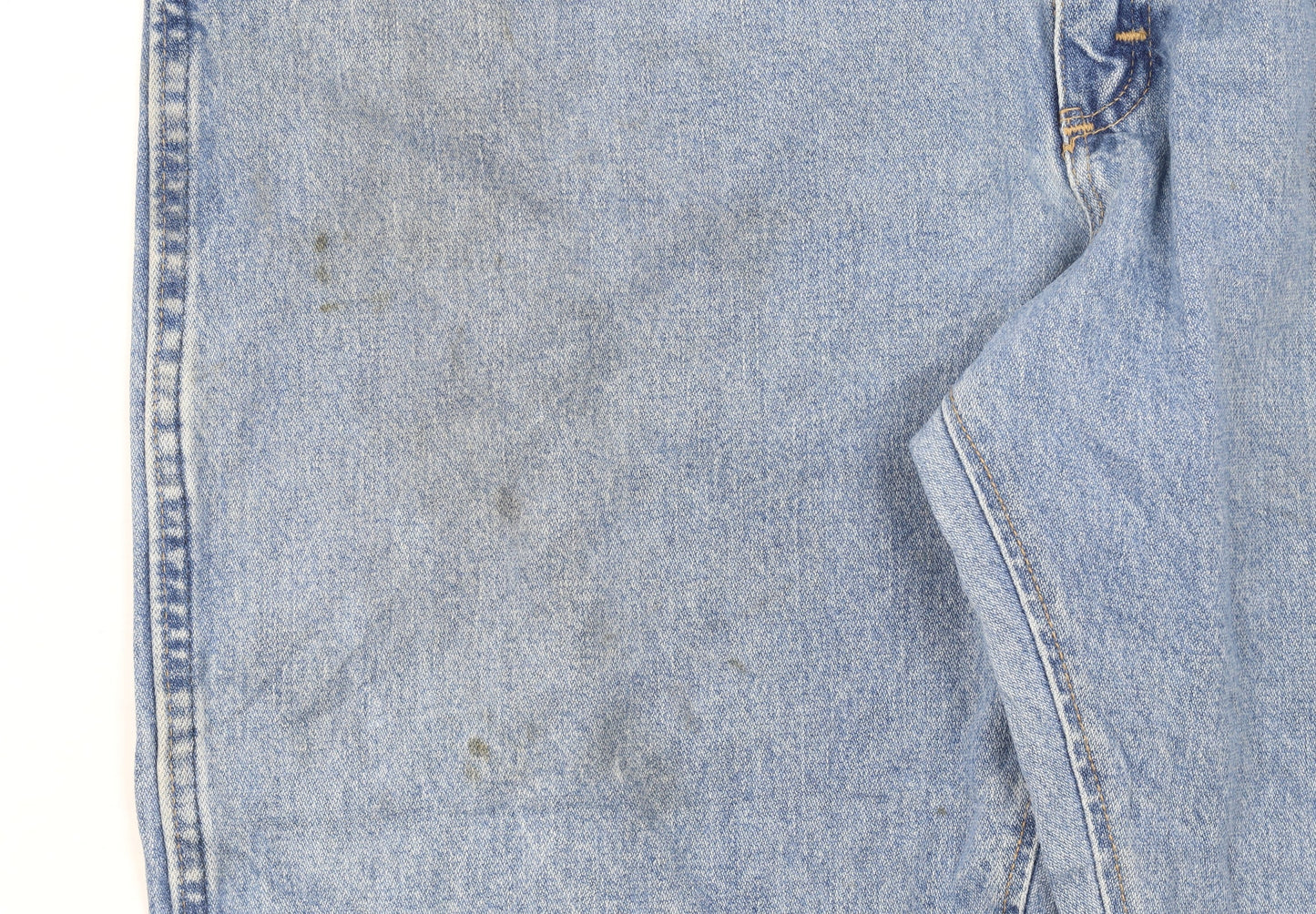 Wrangler Women Blue Straight Leg Vintage Denim Jeans Size 20