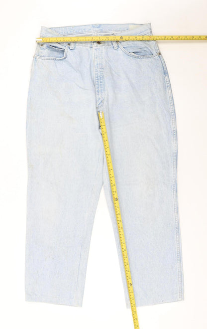 Wrangler Women's Blue Light Wash High Rise Mom Jeans Size 36