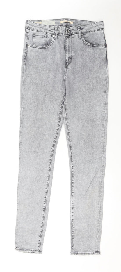 Levi's Women's Grey 721 High Rise Skinny Jeans Size 12