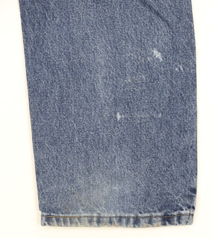 Wrangler Men’s Blue 40x30 Regular Fit Straight Denim Jeans