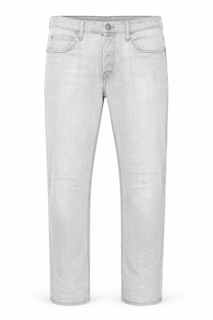 Lee Men’s Grey Powell Straight Fit Denim Jeans W32 L34