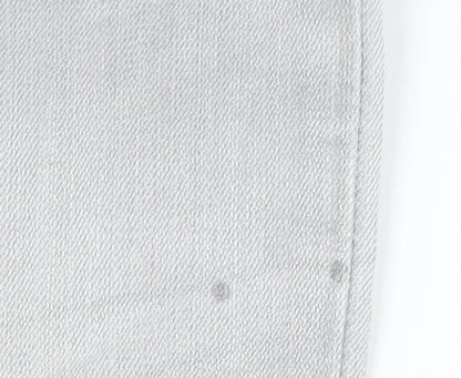 Lee Men’s Grey Powell Straight Fit Denim Jeans W32 L34