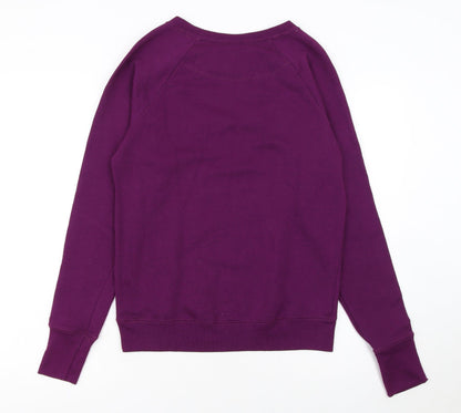 Champion Women's Purple Crew Neck Pullover Sweatshirt XS