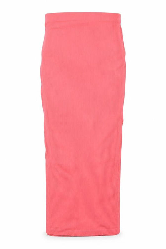 Noisy May Womens Pink Midi Pencil Jersey Skirt XXS