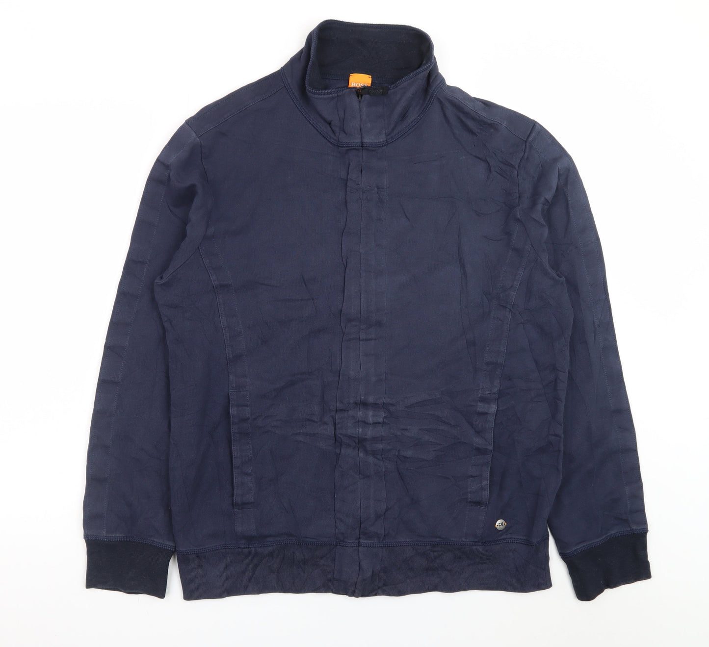 Hugo Boss Men's Blue XL Full Zip Sweatshirt Jacket