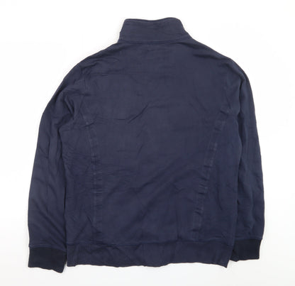 Hugo Boss Men's Blue XL Full Zip Sweatshirt Jacket