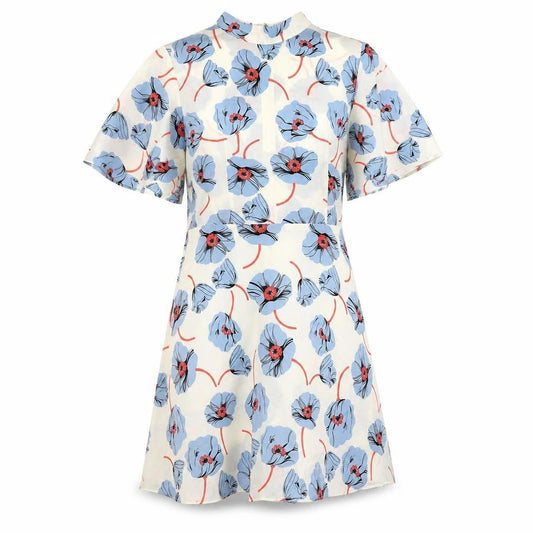 Vera & Lucy Women’s Multicoloured Floral A-Line Short Dress L