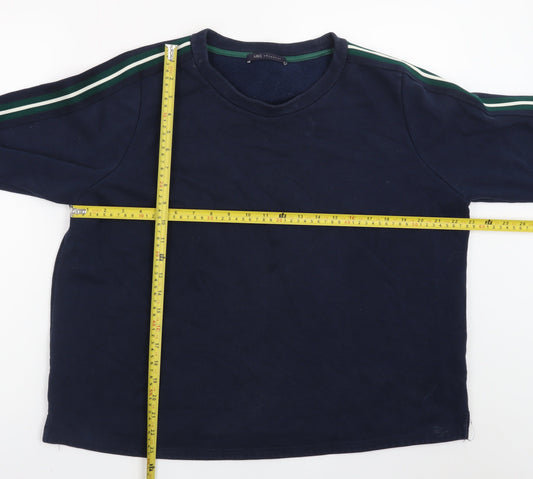 Marks and Spencer Women Navy Blue Long Sleeve Pullover Sweatshirt Size 14