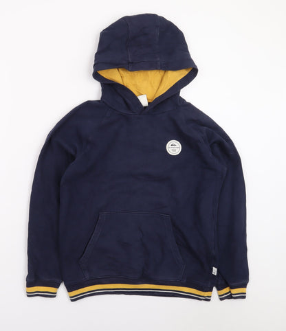 Quiksilver Men’s Blue Pullover Hoodie Size M Surf Style