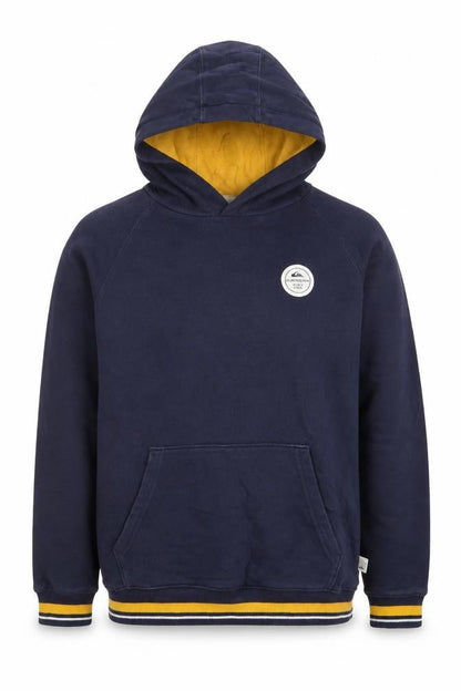 Quiksilver Men’s Blue Pullover Hoodie Size M Surf Style