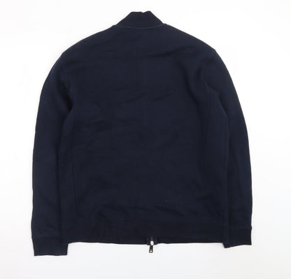 Armani Jeans Men's Blue XL Full Zip Basic Jacket