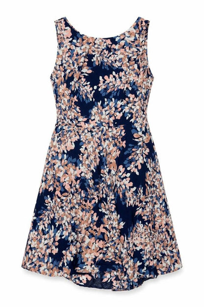 Apricot Women’s Multicoloured Floral A-Line Sleeveless Dress UK 12
