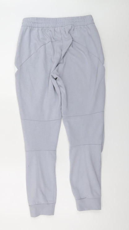 Adidas Men's Grey Jogger Trousers Size M Regular Fit