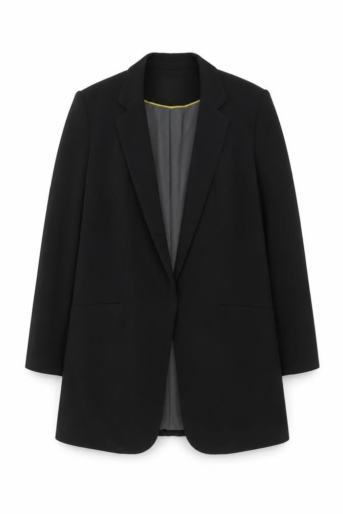 Next Women’s Black Mid-Length Blazer Jacket Size 12 Workwear