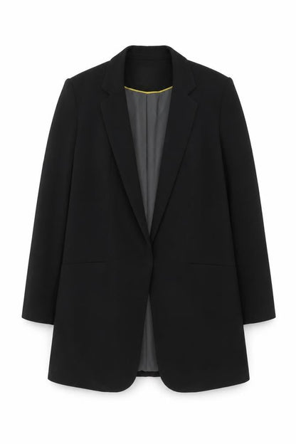 Next Women’s Black Mid-Length Blazer Jacket Size 12 Workwear
