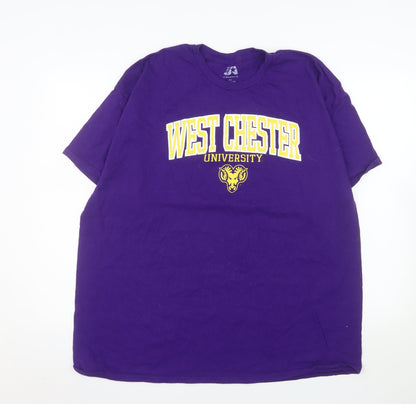 J America Men's Purple West Chester University 2XL Graphic T-Shirt