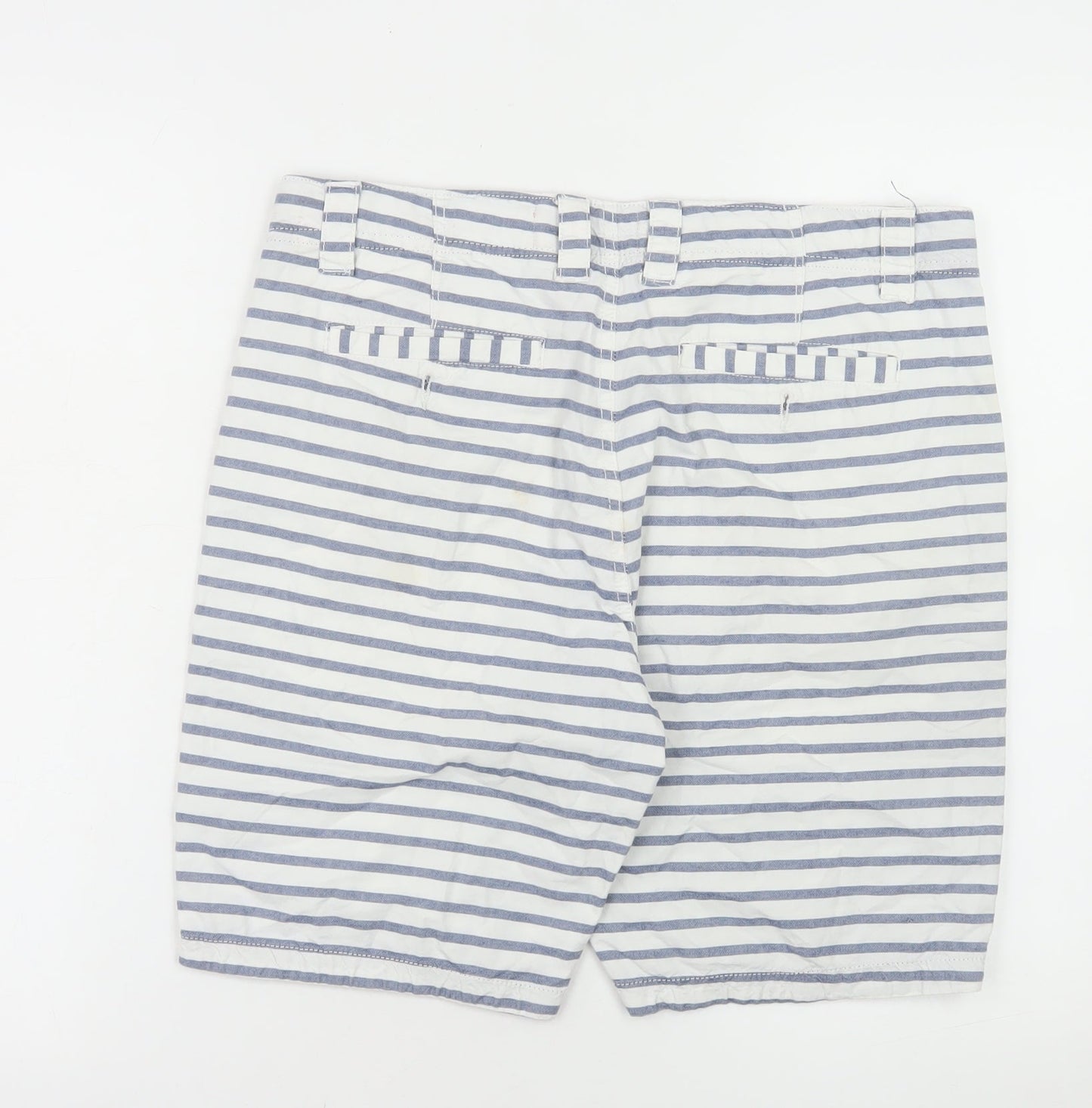 CENTERED Men's Blue Striped Chino Shorts Size M