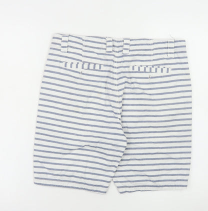 CENTERED Men's Blue Striped Chino Shorts Size M