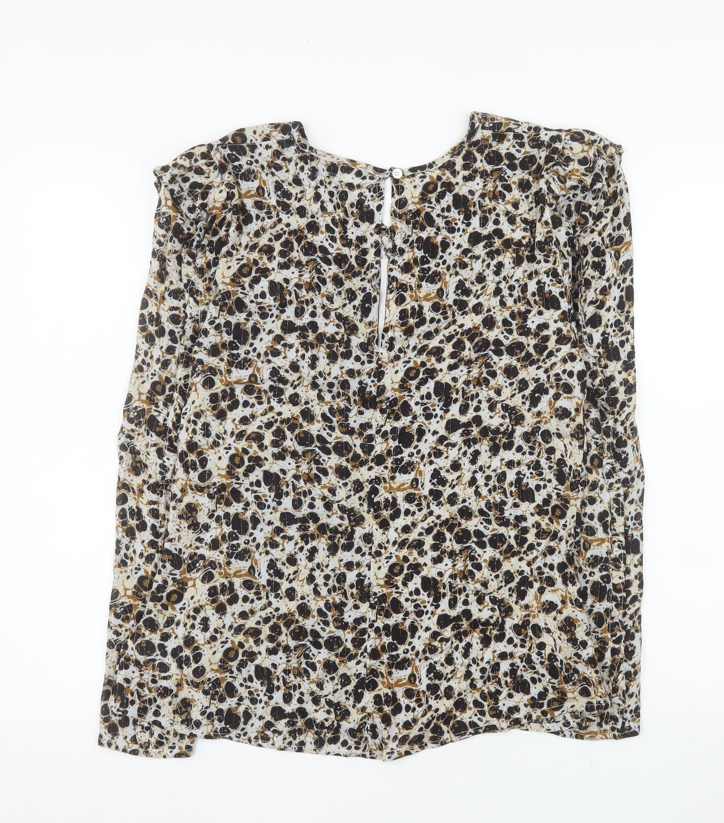 Next Women’s Multicoloured Animal Print Tunic Blouse Size 12