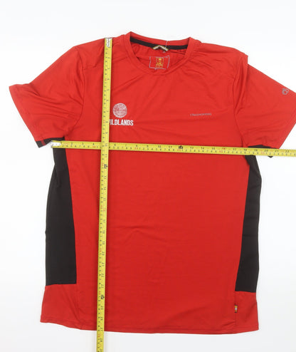 Craghoppers Men's Red Short Sleeve Active T-Shirt Size M