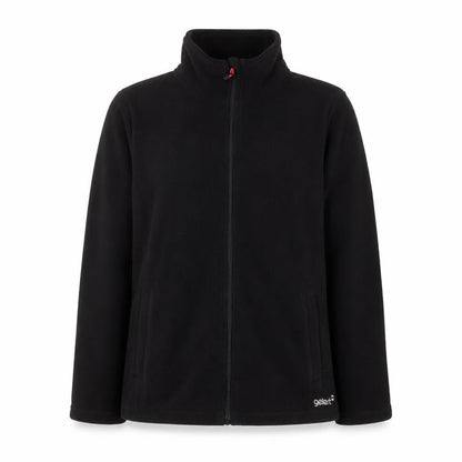 Gelert Women Black Full Zip Fleece Jacket UK 12 Outdoor Warm Layer