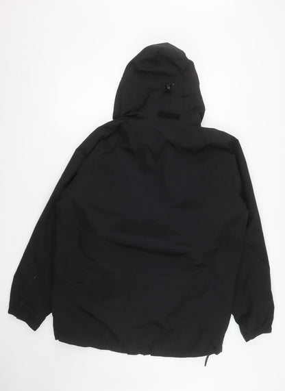 Outdoor Sportswear Men's Black M Waterproof Parka Hooded Jacket