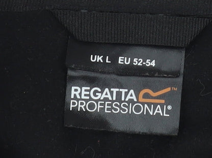 Regatta Professional Men's Black Fleece Full Zip Sweatshirt L