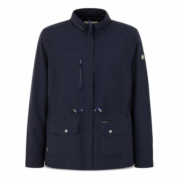 Khujo Men's Blue XL Cotton Nylon Outdoor Anorak Jacket
