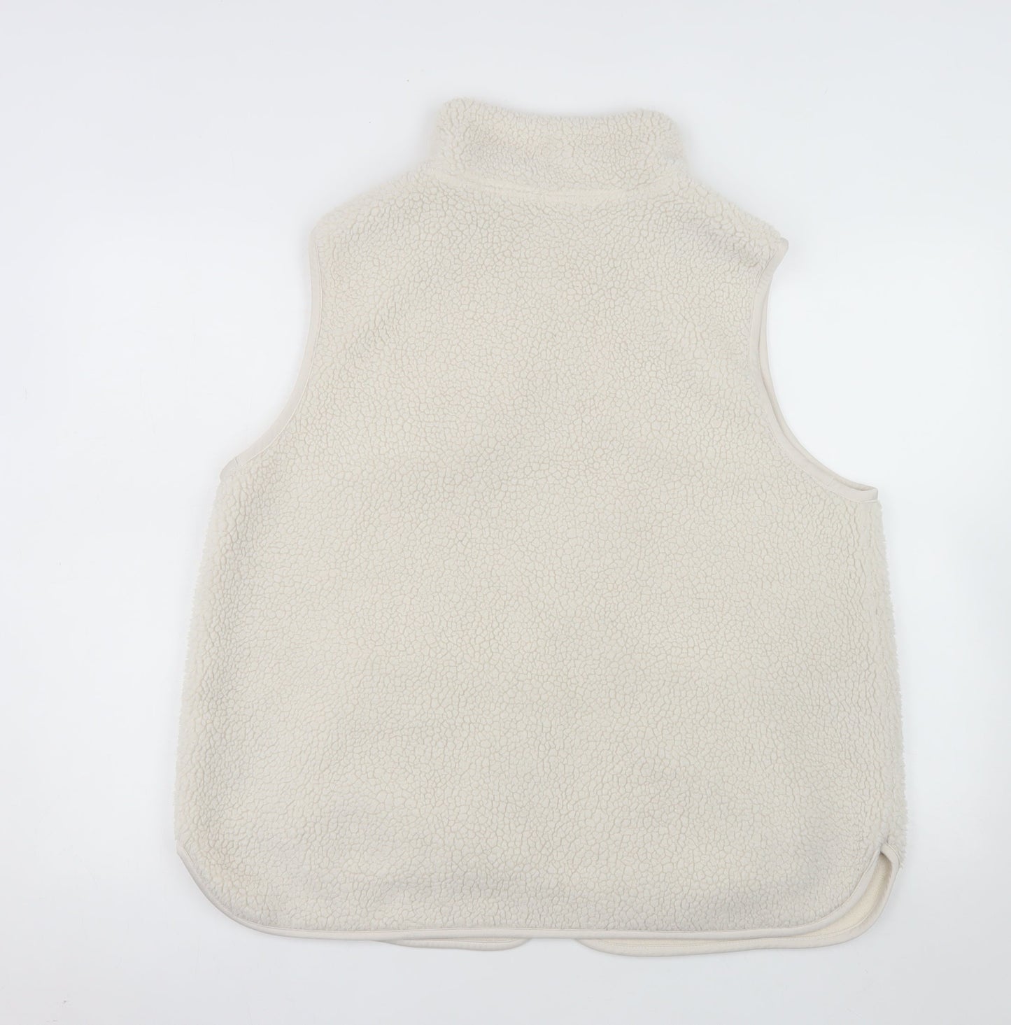 Marks and Spencer Women’s Light Natural Fleece Waistcoat Size 16
