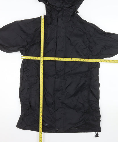 Regatta Mens Black XS Waterproof Hooded Rain Jacket