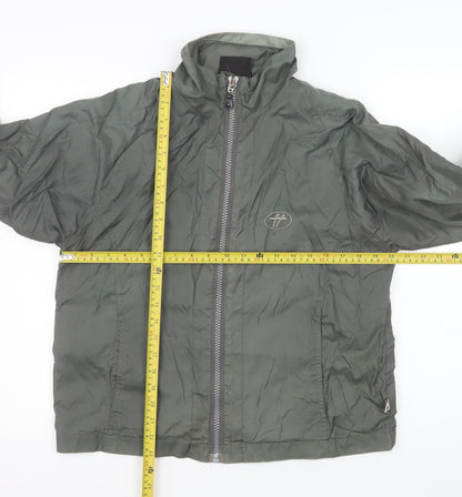 Highroad Sports Men's Green Windbreaker Jacket Size S Full Zip