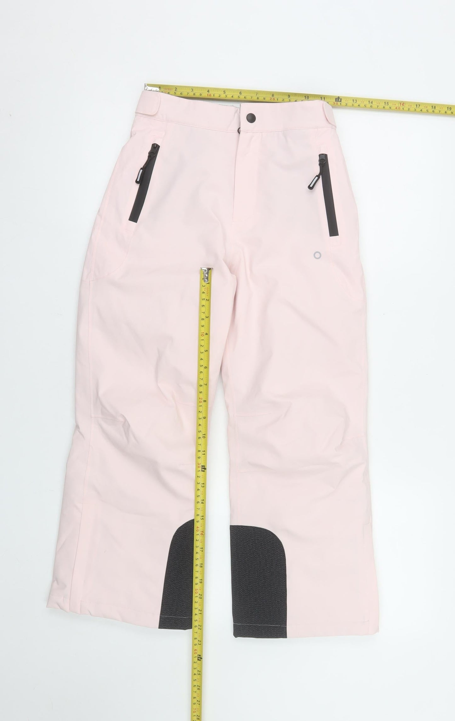 Marks and Spencer Girls Pink Waterproof Snow Pants 9-10 Years Regular Fit