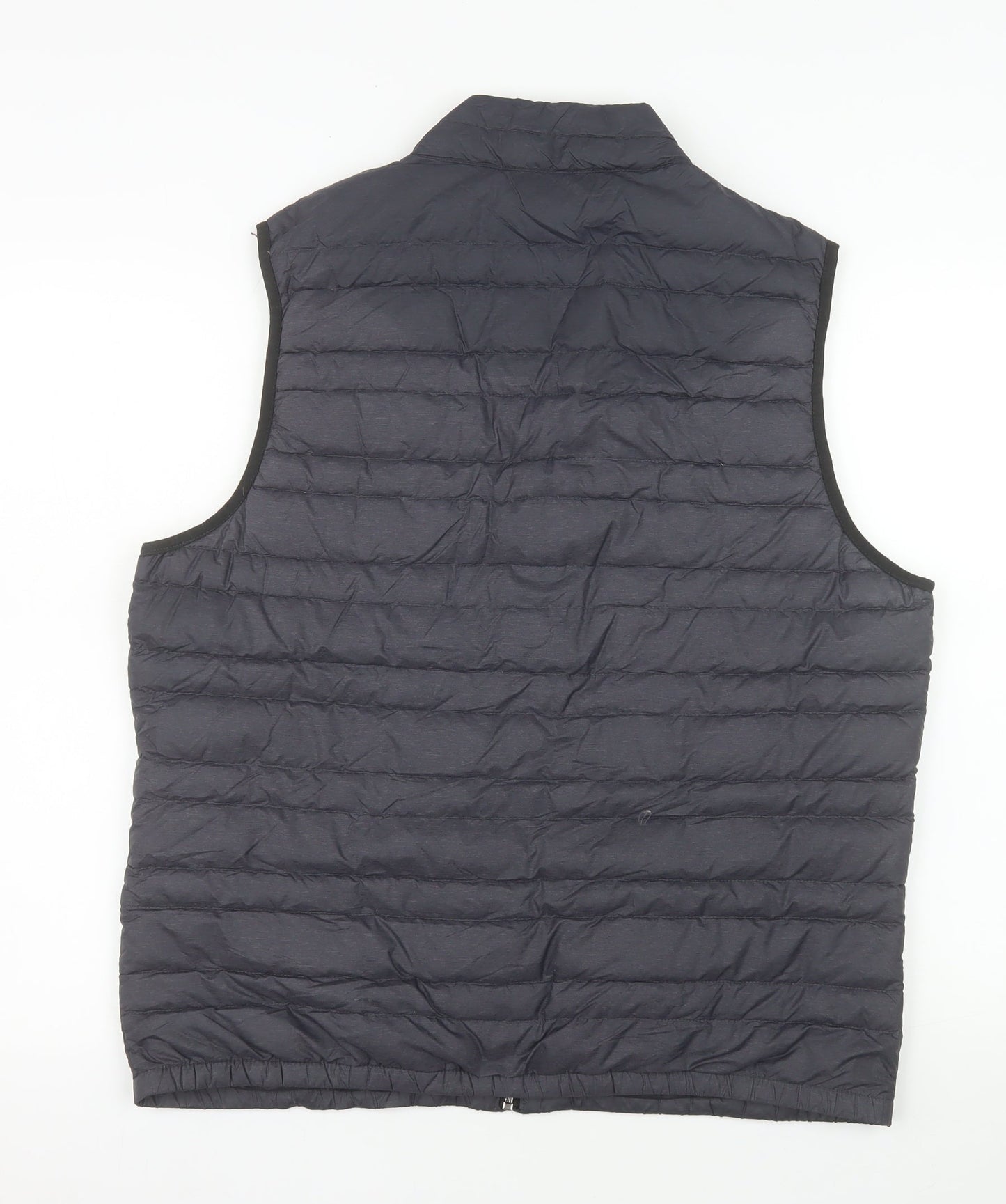 Marks and Spencer Men's Grey Padded Down Bodywarmer Waistcoat L