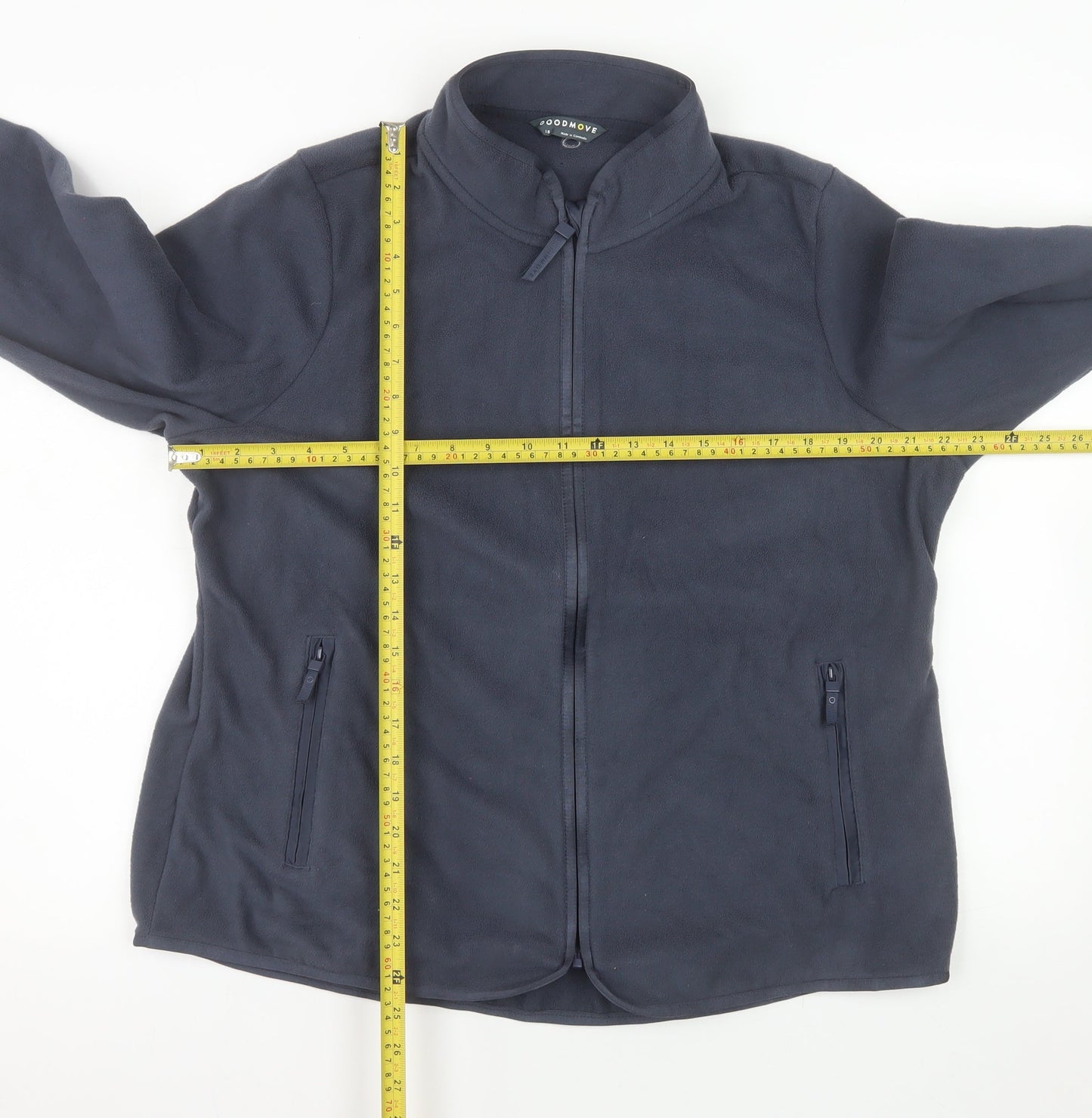 Marks and Spencer Women’s Blue Fleece Full Zip Jacket Size 18