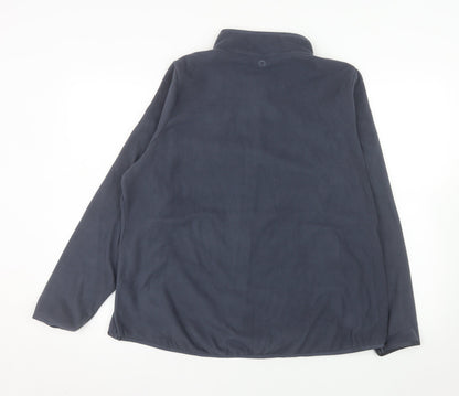 Marks and Spencer Women’s Blue Fleece Full Zip Jacket Size 18