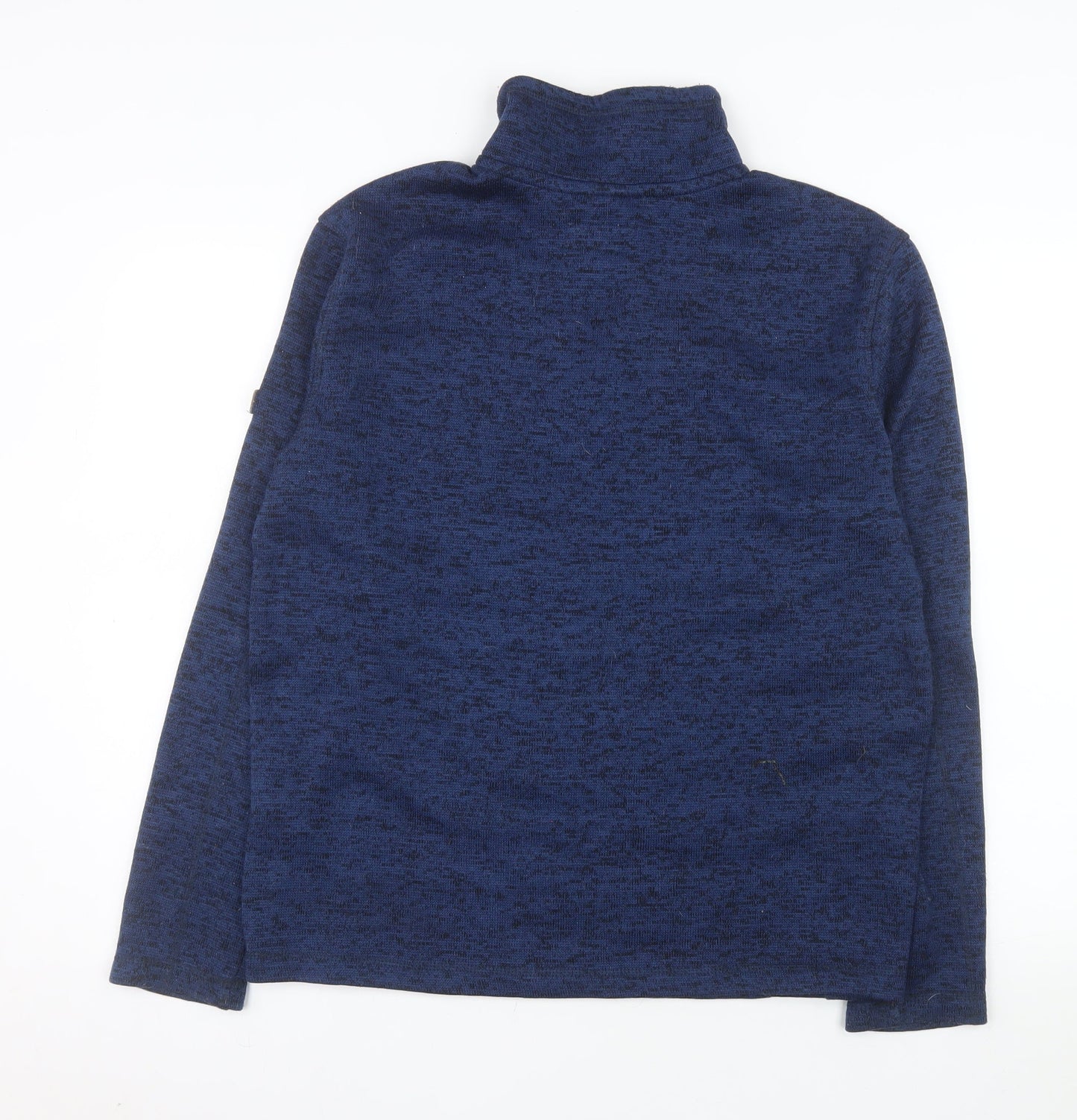 Regatta Men Blue 1/4 Zip Pullover Sweatshirt Fleece M