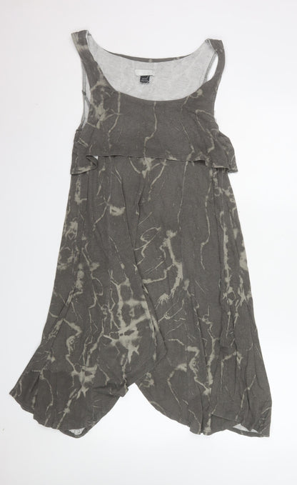 Bench Womens Grey Tie-Dye Camisole Tank Top Size M