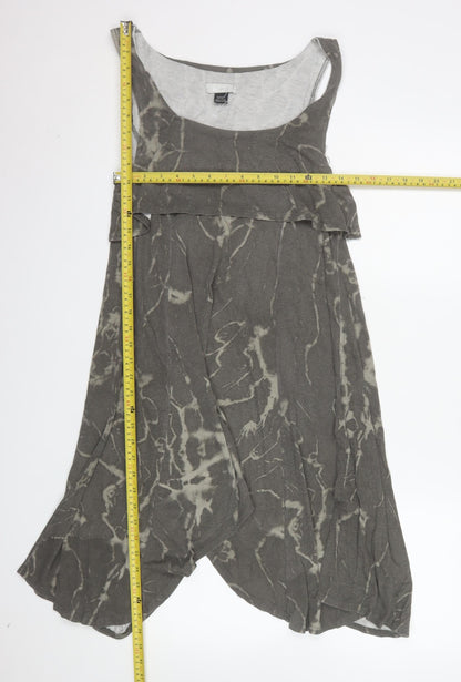 Bench Womens Grey Tie-Dye Camisole Tank Top Size M