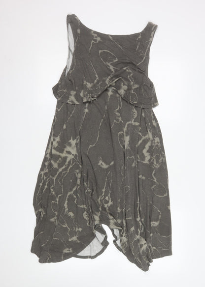 Bench Womens Grey Tie-Dye Camisole Tank Top Size M