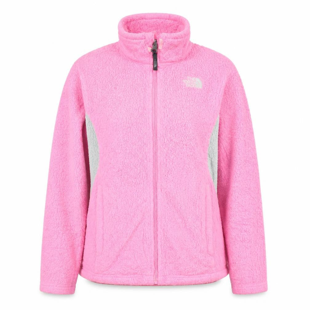 The North Face Teens Pink Full Zip Fleece Jacket M