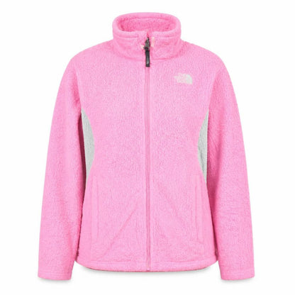 The North Face Teens Pink Full Zip Fleece Jacket M