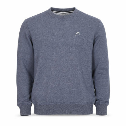 Head Men's Blue Crew Neck Pullover Sweatshirt Size L Regular Fit