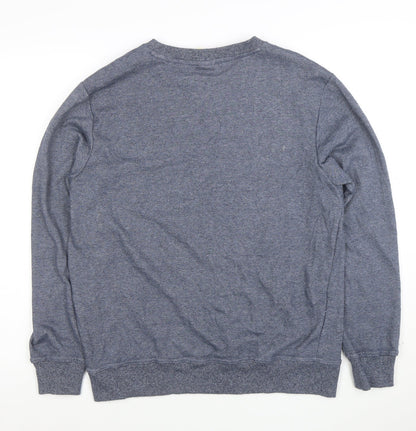 Head Men's Blue Crew Neck Pullover Sweatshirt Size L Regular Fit