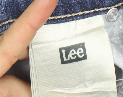 Lee Men's Blue Straight Fit Powell Jeans W31 L34