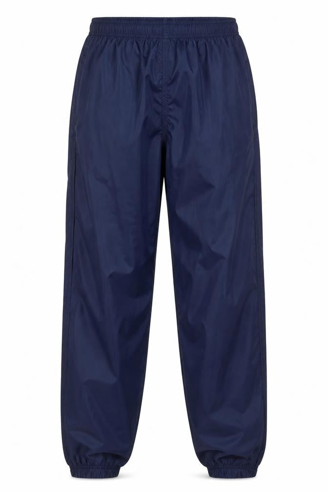 Nike Men's Blue L Track Pants Lightweight Water Resistant Trousers