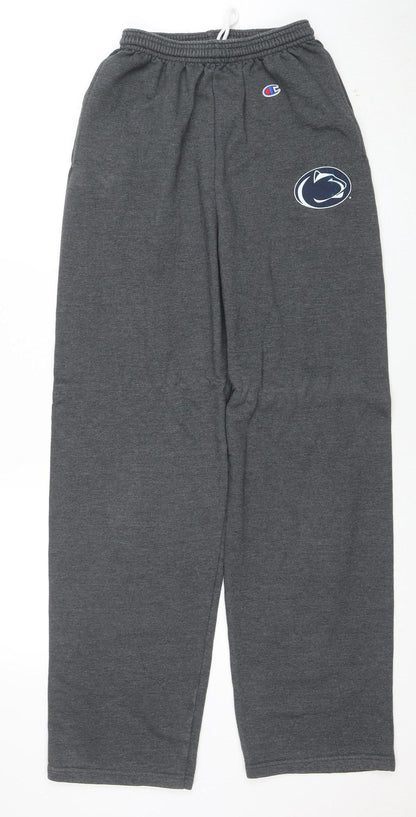Champion Men's Grey Fleece Sweatpants S Jogger Style Activewear
