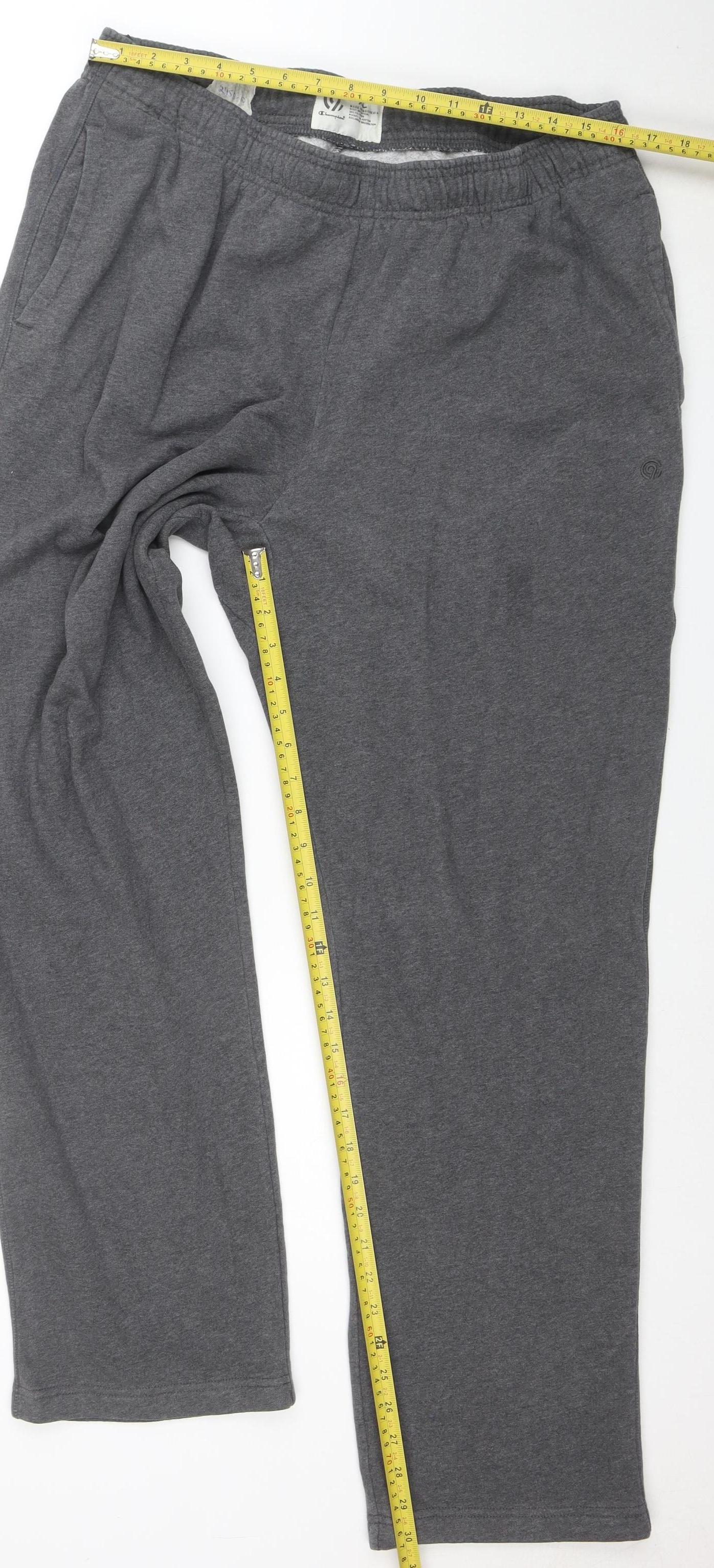 Champion Mens Grey XL Sweatpants Activewear Trousers