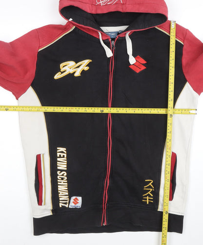Suzuki Men's XL Multicoloured Full Zip Hoodie Racing Kevin Schwantz