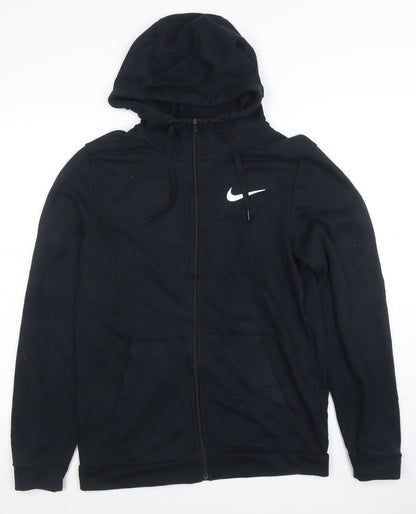 Nike Men's Black Dri-Fit Full Zip Hoodie Size S Sportswear